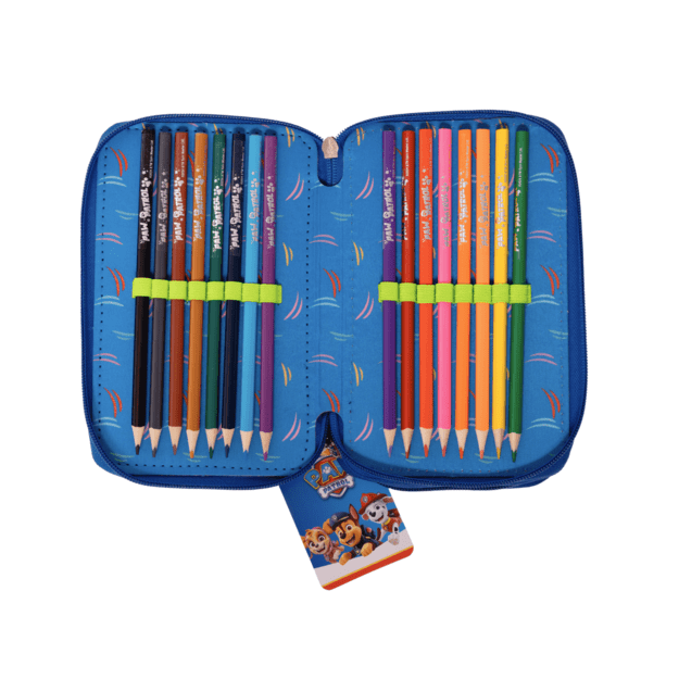 Paw Patrol - Double Pencil Case w/Content (145708516)