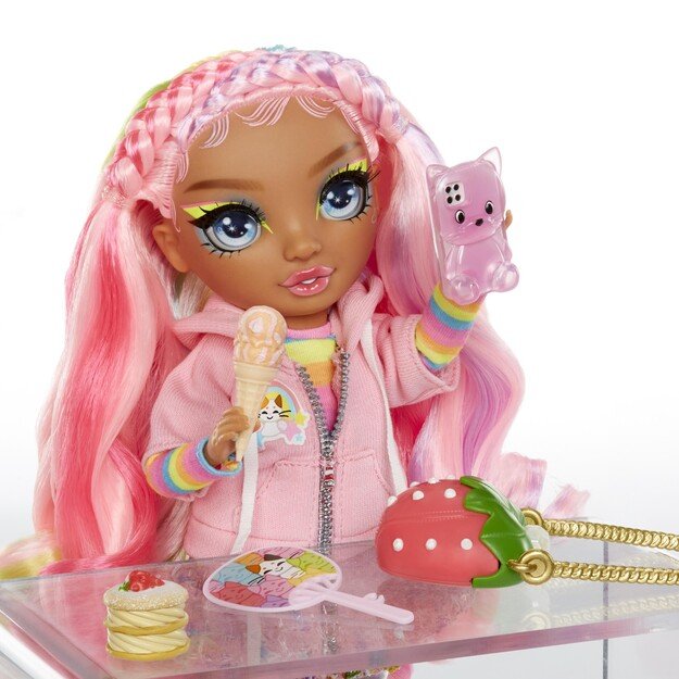 Rainbow High - Sparkle & Shine Fashion Dolls- ROSETTA (Pink) (427780)