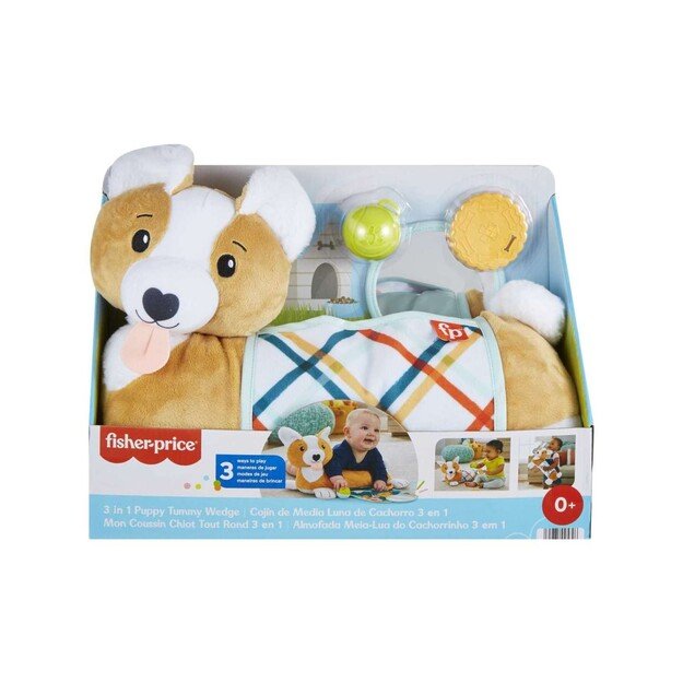 Fisher-Price - 3-in-1 Puppy Tummy Wedge (HJW10)