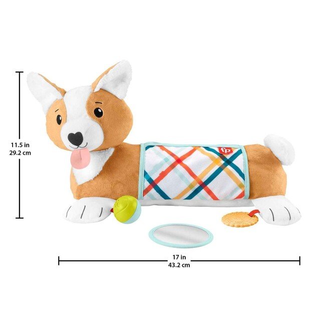 Fisher-Price - 3-in-1 Puppy Tummy Wedge (HJW10)