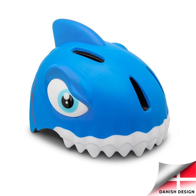 Crazy Safety - Shark Bicycle Helmet - Blue (49-55cm) (100501-04-01)