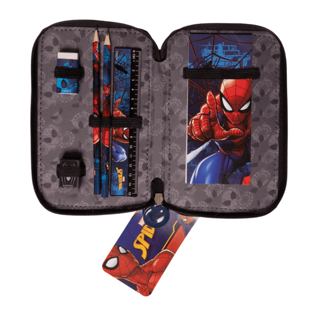 Spider-Man  - Double Pencil Case w/Content (017808516)