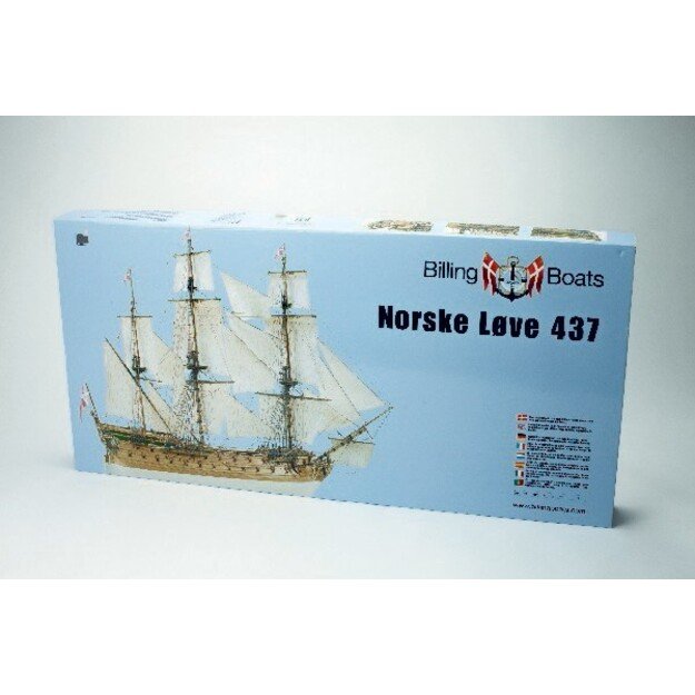 Billing Boats - Norske Løve 1:75 - Wooden hull - (428326)