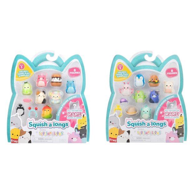 Squishalongs - 2,5 cm 8 Pack Asst (2420121)