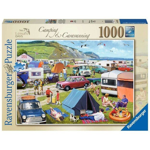 Ravensburger - Puzzle - Camping & Caravanning 1000p (12000122)