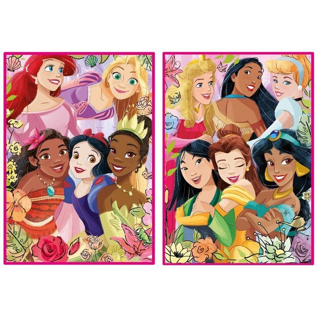 Educa - Puzzle - 2x500 Disney Princess (80-19253)