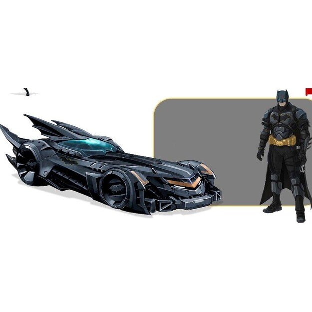 Batman - Batmobile w. 30 cm Figure (6070521)