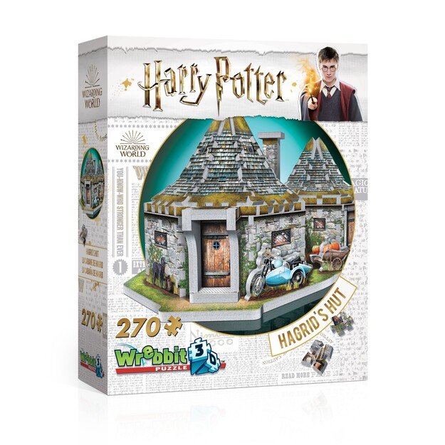 Wrebbit 3D Puzzle - Harry Potter - Hagrid's Hut (40970010)