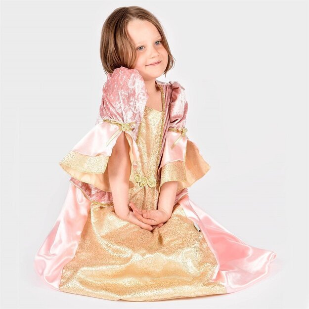 Den Goda Fen - Royal Princess Dress - Pink (122-128 cm) (F66601)