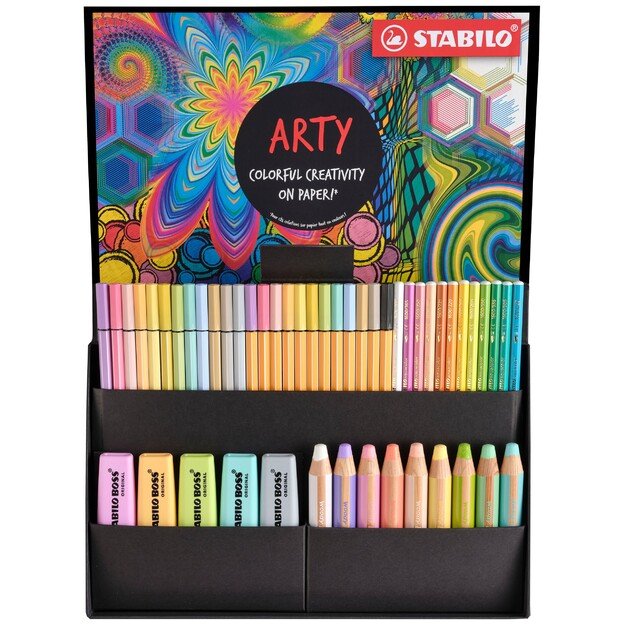 Stabilo - ARTY 50 stk Ass Pastel - (204097)