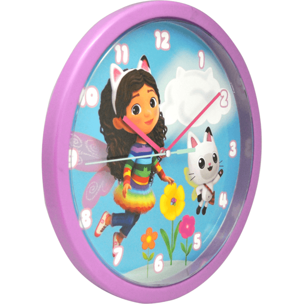 Kids Licensing - Wall Clock - Gabbys Dollhouse (033731201)