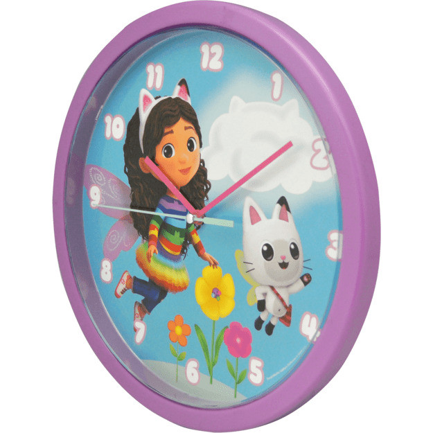 Kids Licensing - Wall Clock - Gabbys Dollhouse (033731201)