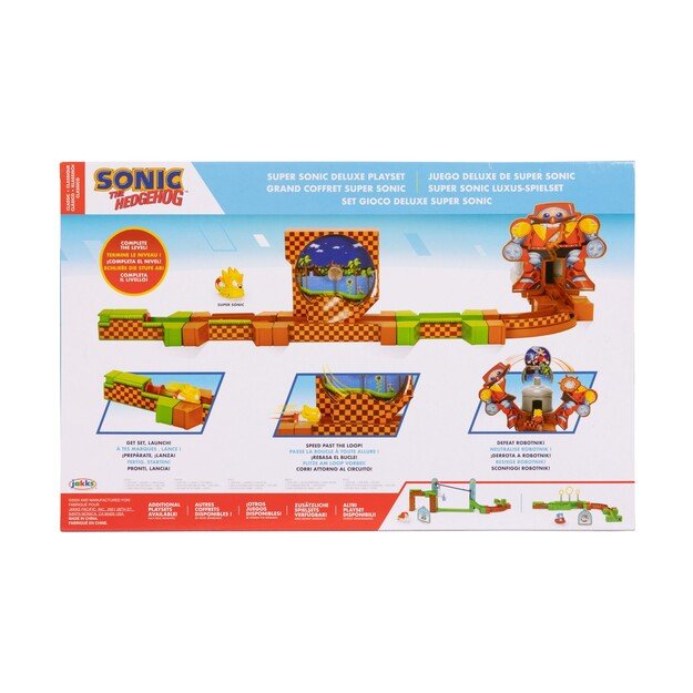 Sonic - Go Go Racers Deluxe Playset (423344)