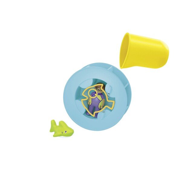 Playmobil - JUNIOR AQUA: Water Wheel with Baby Shark (71688)