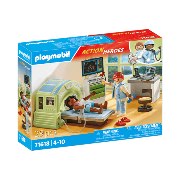 Playmobil - MRI with patient (71618)