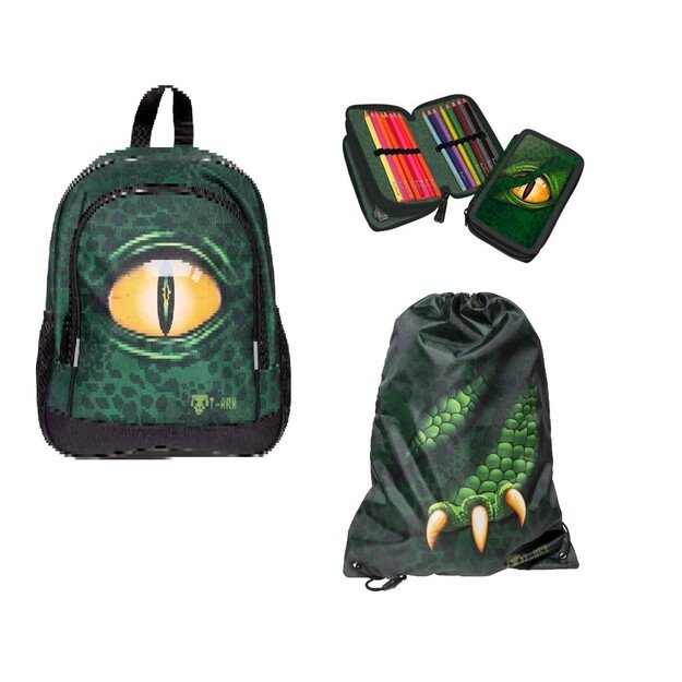 Dino T-Rex - Backpack Set 3  pcs.