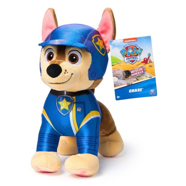 Paw Patrol - Rescue Wheels - Basic Plush - Chase (19cm)