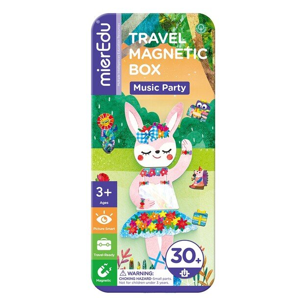 mierEdu - Magnetic Travel Box - Music Party - (ME0887)