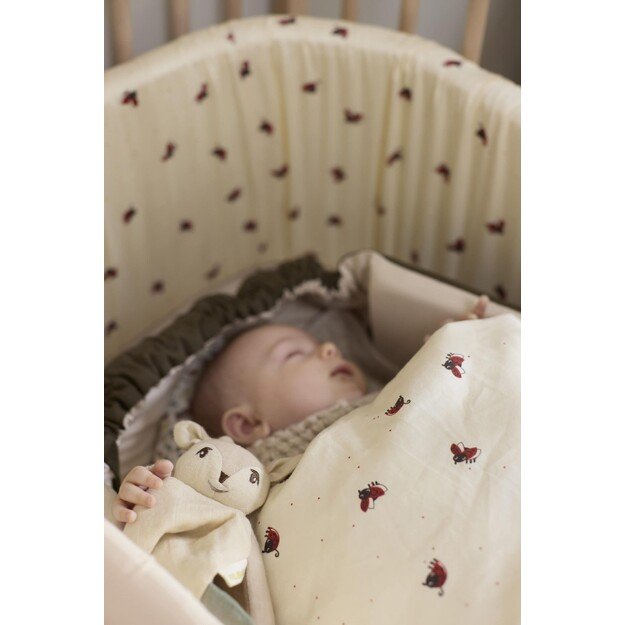 Filibabba - Comfort blanket with teether - Fawn - (FI-03357)