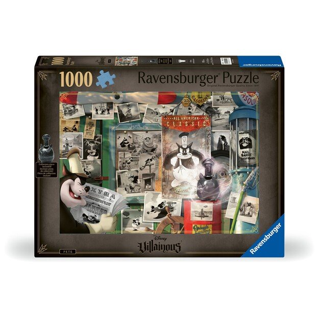 Ravensburger - Puzzle Villainous Pete 1000p (12001129)