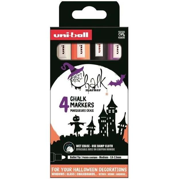 Uni - Chalk marker set Halloween (401571)