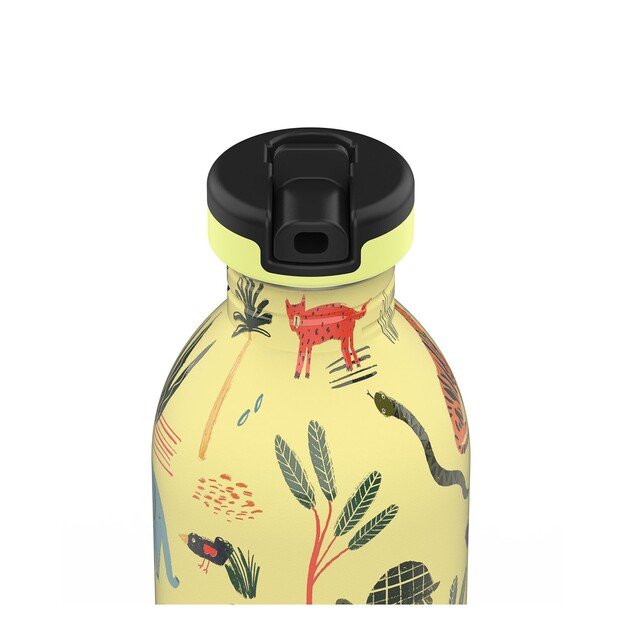 24 Bottles - Kids Collection - Urban Bottle 500 ml w. Sports Lid - Jungle Friends (24B917)