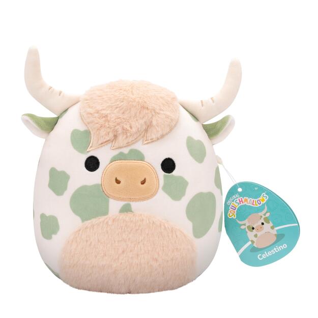 Squishmallows - 19 cm P20 Plush - Celestino Highland Cow (206077)