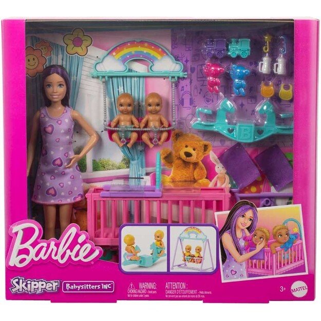 Barbie – Skipper Twinning Nursery Doll (HXM99)