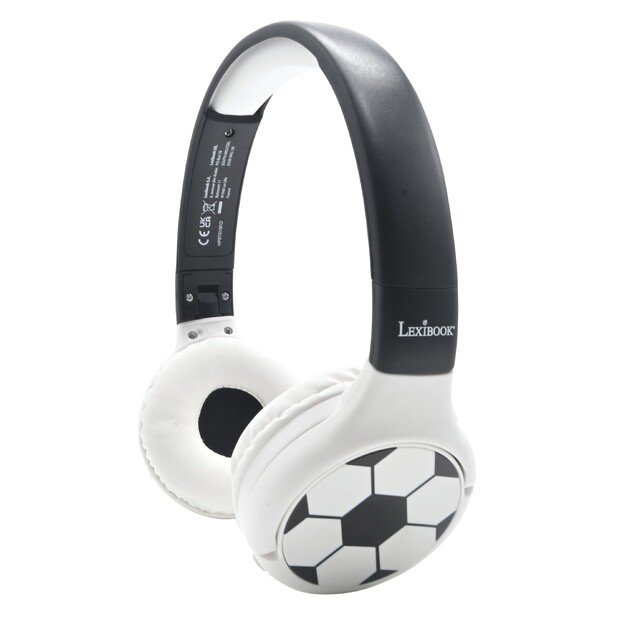 Lexibook - Football - 2 in 1 Bluetooth® foldable Headphones (HPBT010FO)