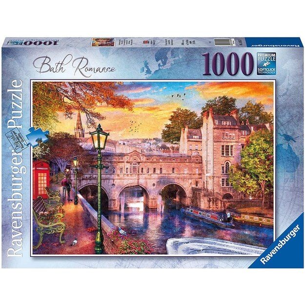 Ravensburger - Puzzle - Bath Romance 1000p (12000163)