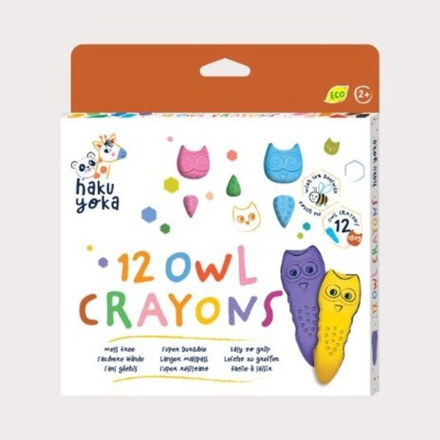 Haku Yoka - Owl Crayons - (59CP223082)