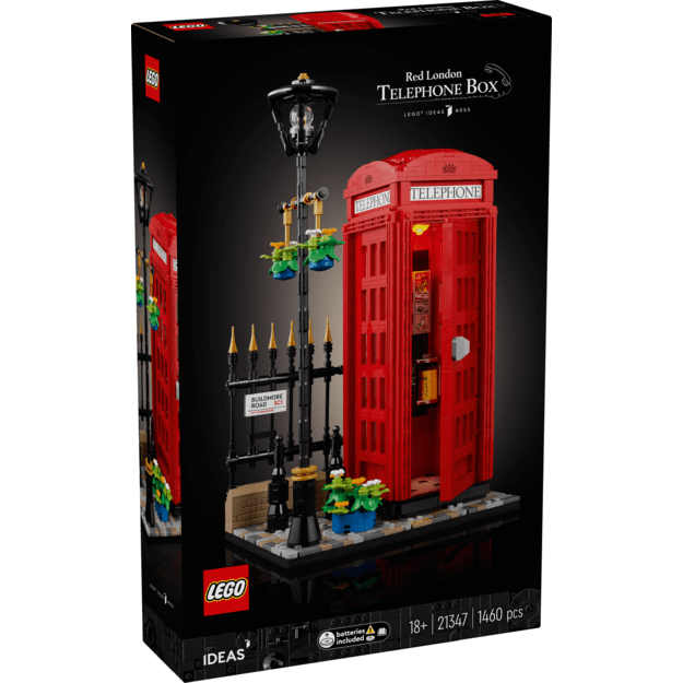 LEGO Ideas - Red London Telephone Box (21347.)