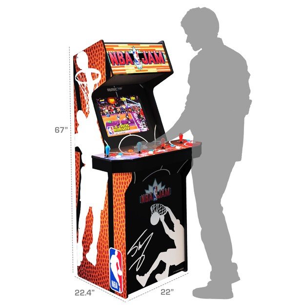 ARCADE 1 Up Nba Jam Shaq Xl Arcade Machine