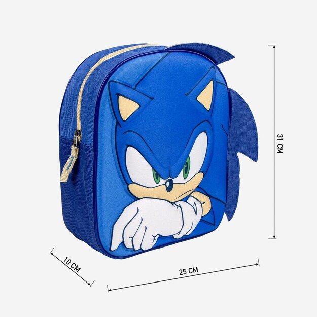 Cerda - Kids Backpack 3D Applications Sonic (2100005082)