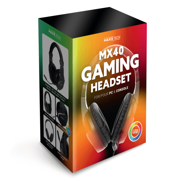 Maxx Tech - MX40 LED Multiplatform Gaming Headset