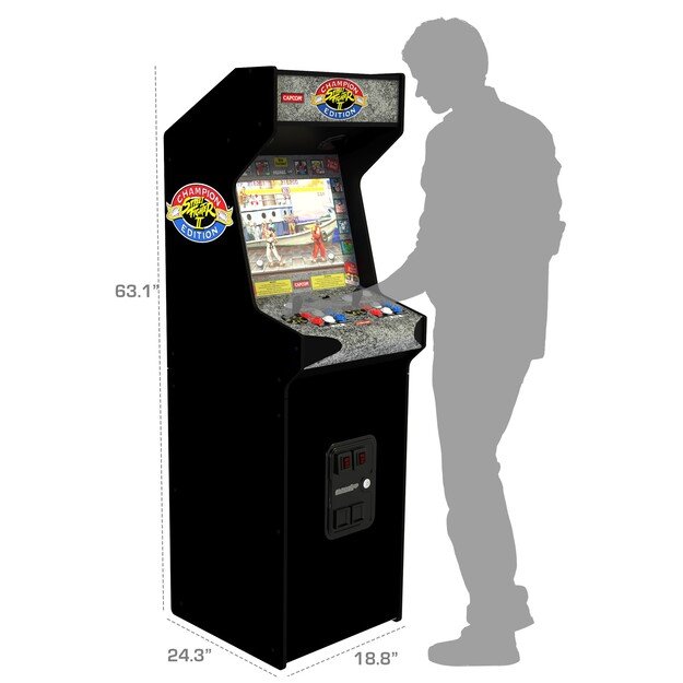 ARCADE 1 Up - Street Fighter Deluxe Arcade Machine