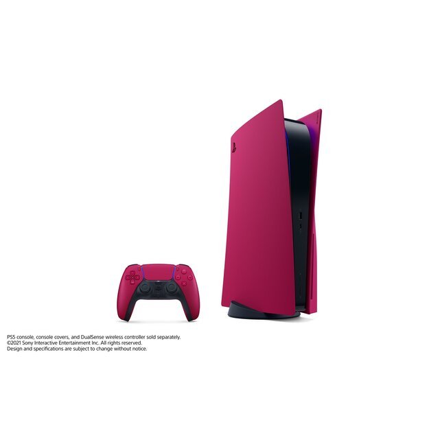 PS5 Standard Cover Cosmic Red