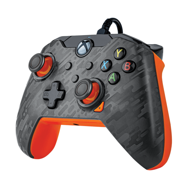 PDP Gaming Wired Controller - Atomic Carbon