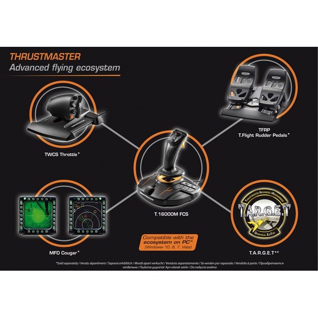 Thrustmaster - T.16000M Joystick (Green)