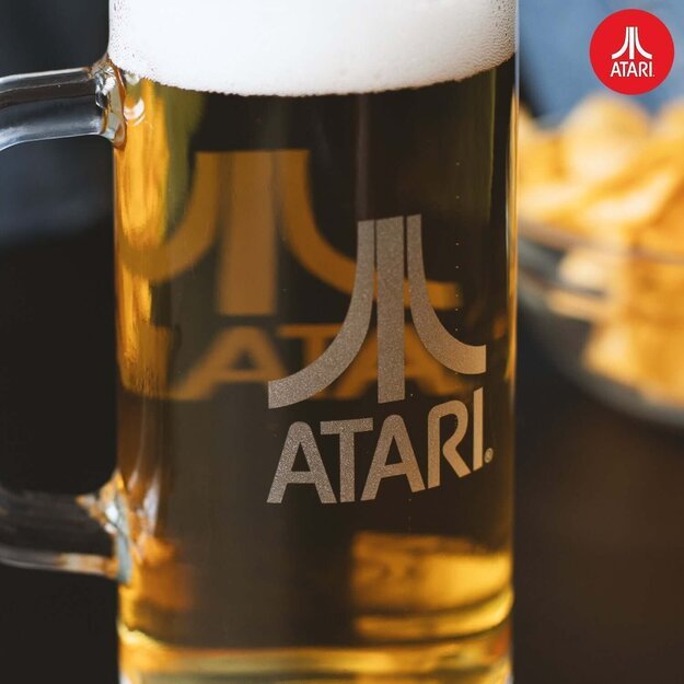 Official Atari Beer Glass - 1 Pint / 600ml