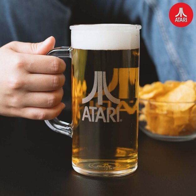 Official Atari Beer Glass - 1 Pint / 600ml