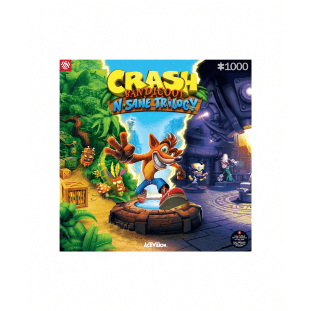 Good Loot Gaming Puzzle: Crash Bandicoot N. Sane Trilogy (1000 pieces)