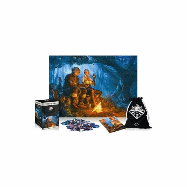 Good Loot - Premium Puzzle The Witcher: Journey of Ciri (1000 pieces)