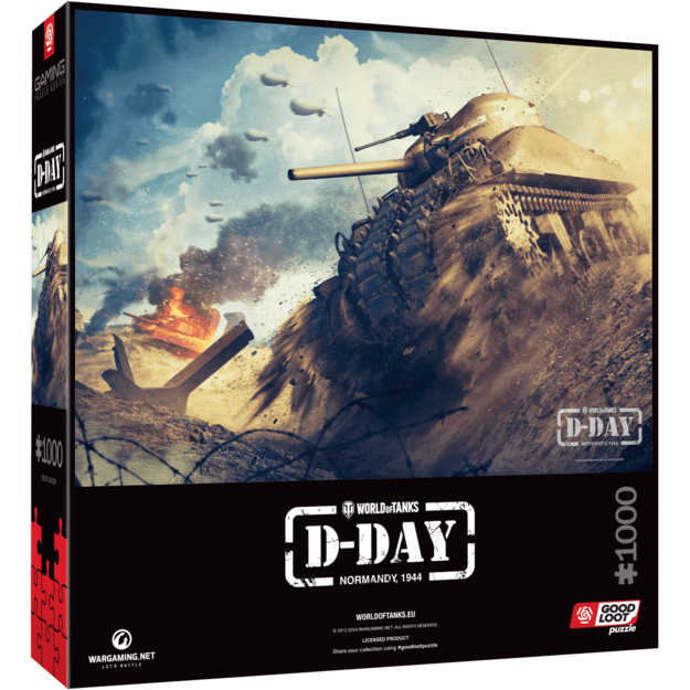 Good Loot - Gaming Puzzle: World of Tanks D-Day - 1000