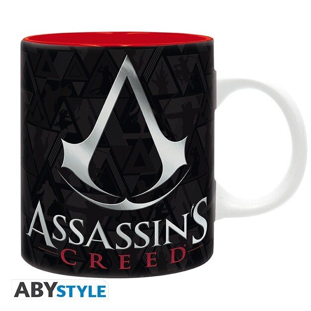 ASSASSIN'S CREED - Mug - 320 ml - Crest black & red - subli x2