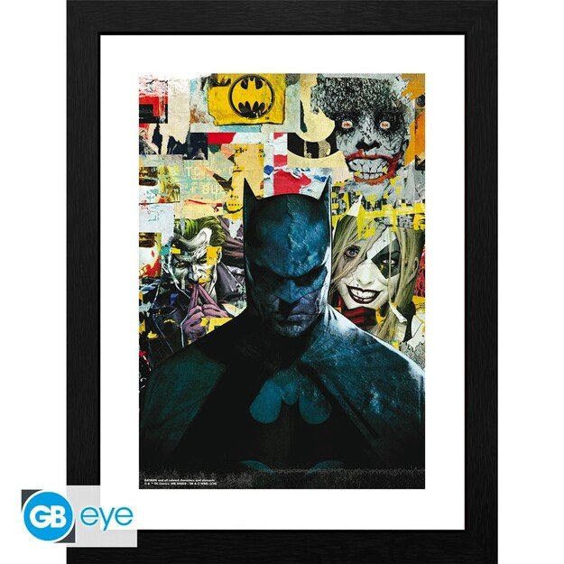 DC COMICS - Framed print 