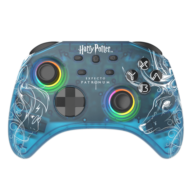Trade Invaders Harry Potter Wireless Controller Green for Switch with 1M cable - Slytherin
