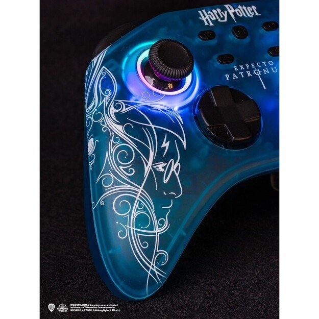 Trade Invaders Harry Potter Wireless Controller Green for Switch with 1M cable - Slytherin
