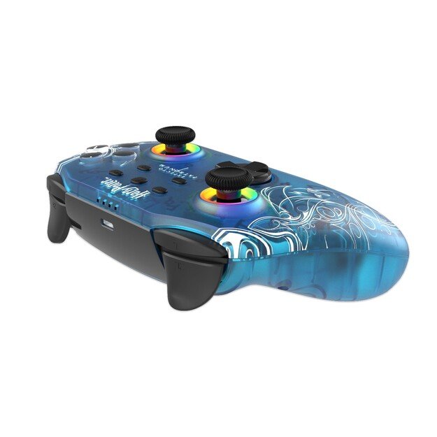 Trade Invaders Harry Potter Wireless Controller Green for Switch with 1M cable - Slytherin