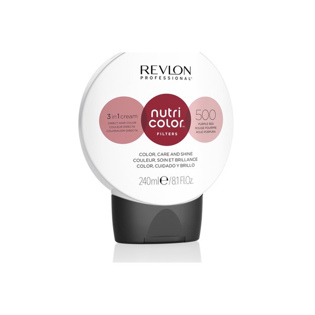 Revlon - Nutri Color Filters Fashion 240 ml - 500 Purple Red